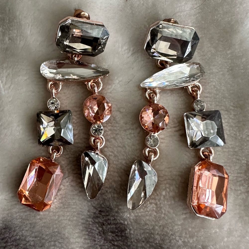 Jewel Dangly Earrings